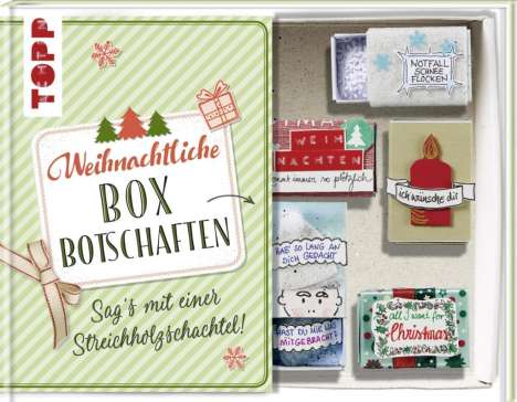 Susanne Wicke: Wicke, S: Weihnachtliche Boxbotschaften. Sag's mit einer Str, Buch