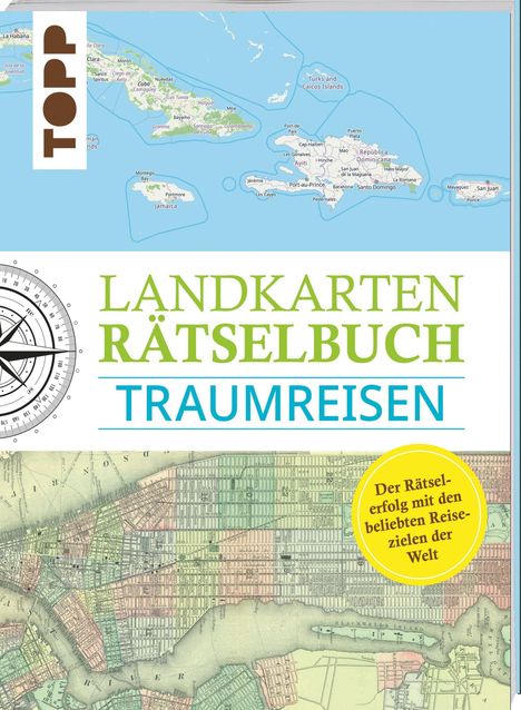 Norbert Pautner: Landkarten Rätselbuch - Traumreisen, Buch