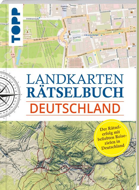 Norbert Pautner: Landkarten Rätselbuch - Deutschland, Buch