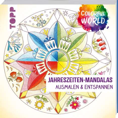 Helga Altmayer: Altmayer, H: Colorful World - Jahreszeiten-Mandalas, Buch