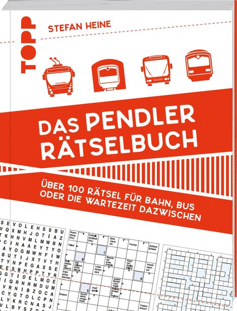 Stefan Heine: Das Pendler-Rätselbuch, Buch