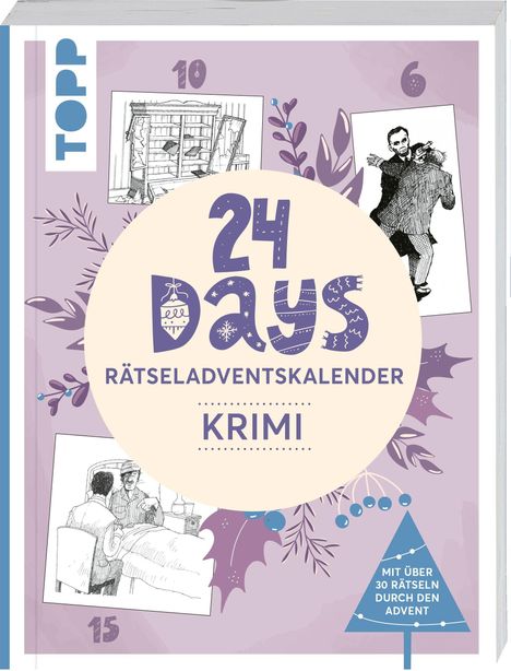 Frechverlag: 24 DAYS RÄTSELADVENTSKALENDER - Krimi, Buch