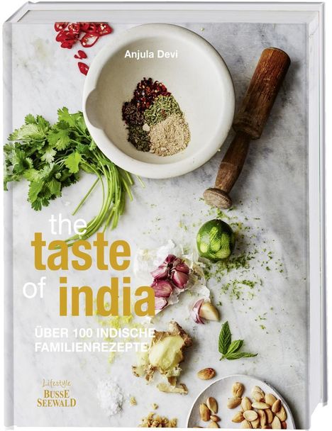 Anjula Devi: The Taste of India, Buch