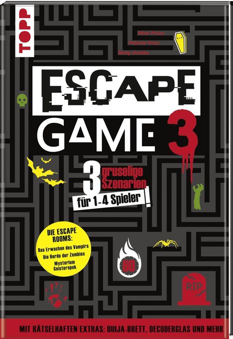 Rémi Prieur: Escape Game 3 HORROR, Buch
