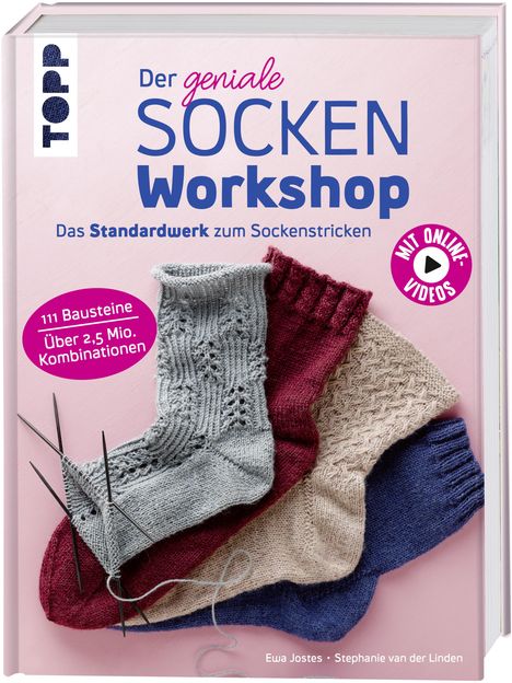 Stephanie van der Linden: Der geniale Sockenworkshop, Buch