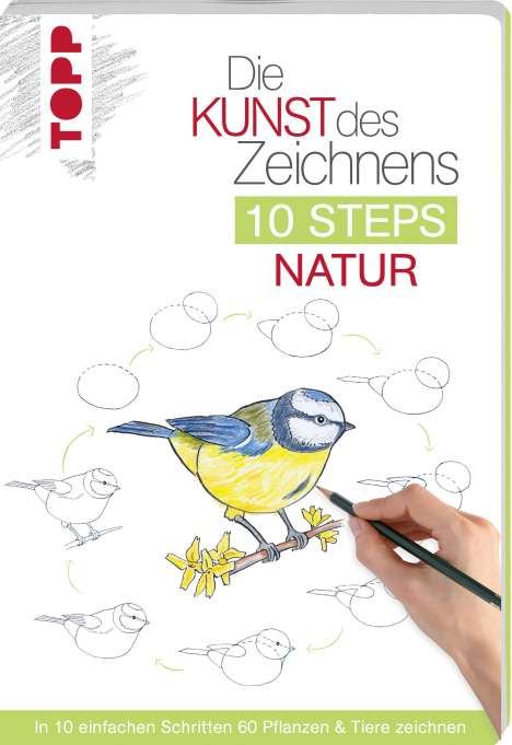 Mary Woodin: Die Kunst des Zeichnens 10 Steps - Natur, Buch