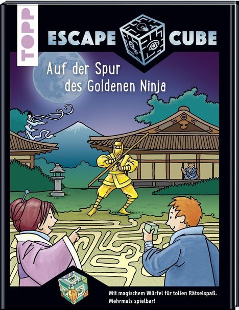 Norbert Pautner: Escape Cube Kids Auf der Spur des Goldenen Ninja, Buch
