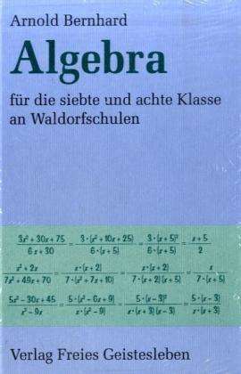 Arnold Bernhard: Bernhard, A: Algebra, Buch