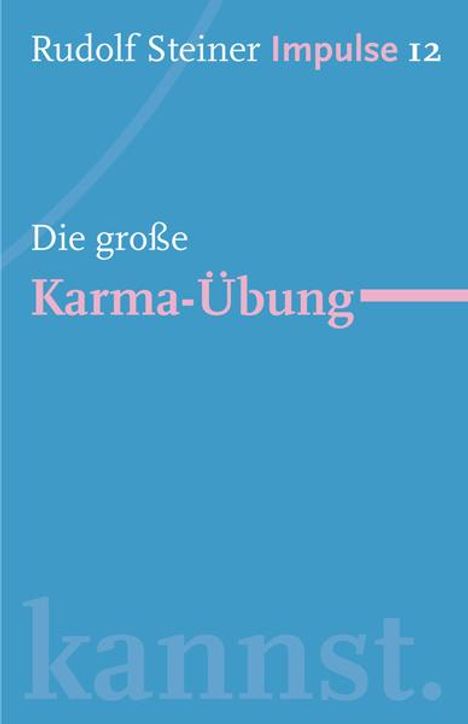 Rudolf Steiner: Die große Karma-Übung, Buch