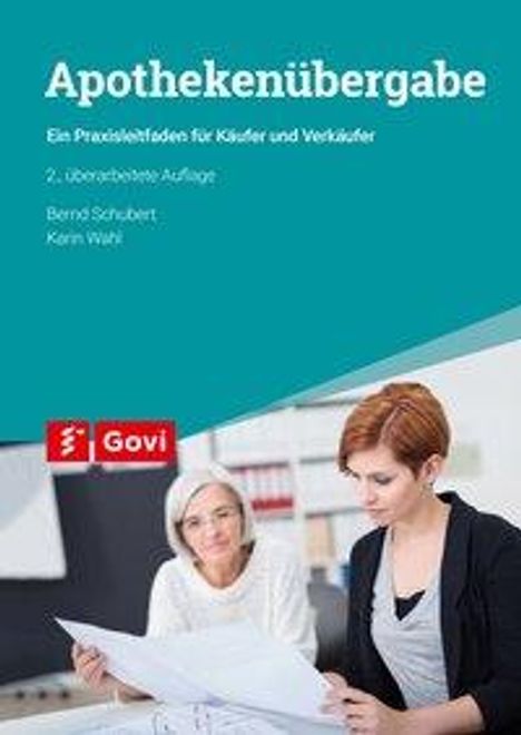 Bernd Schubert: Apothekenübergabe, Buch