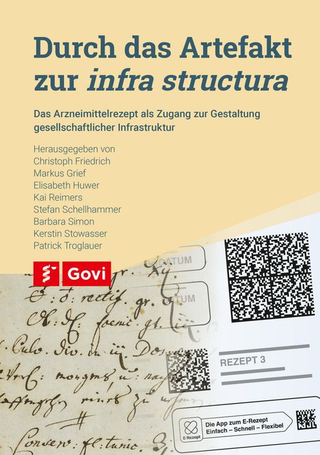 Durch das Artefakt zur infra structura, Buch