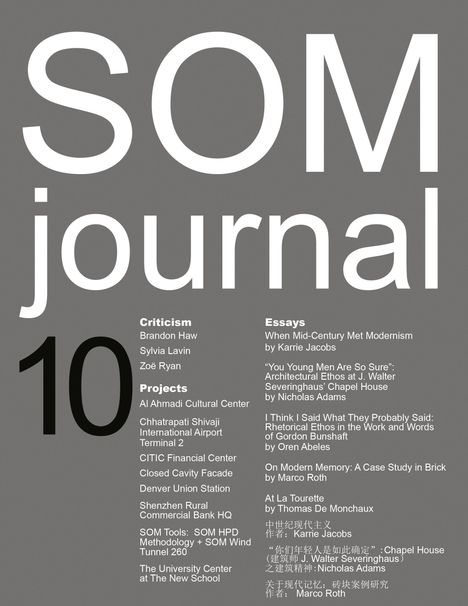 Marco Roth: SOM Journal 10, Buch
