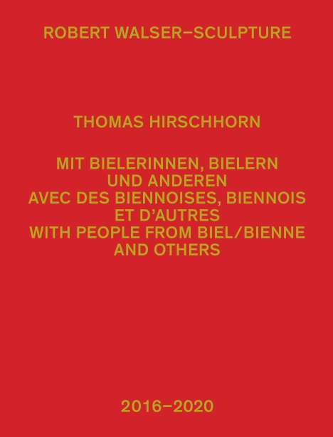 Thomas Hirschhorn, Buch