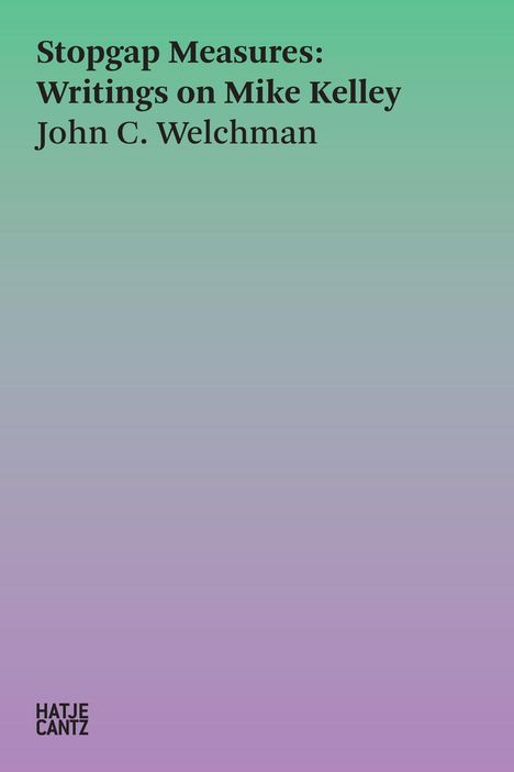 John C. Welchman: Stopgap Measures, Buch