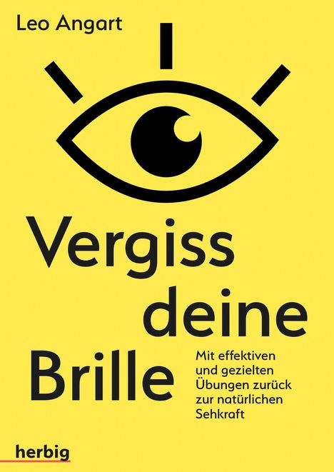 Leo Angart: Vergiss deine Brille, Buch