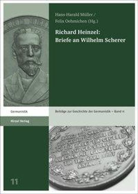 Richard Heinzel: Briefe an Wilhelm Scherer, Buch