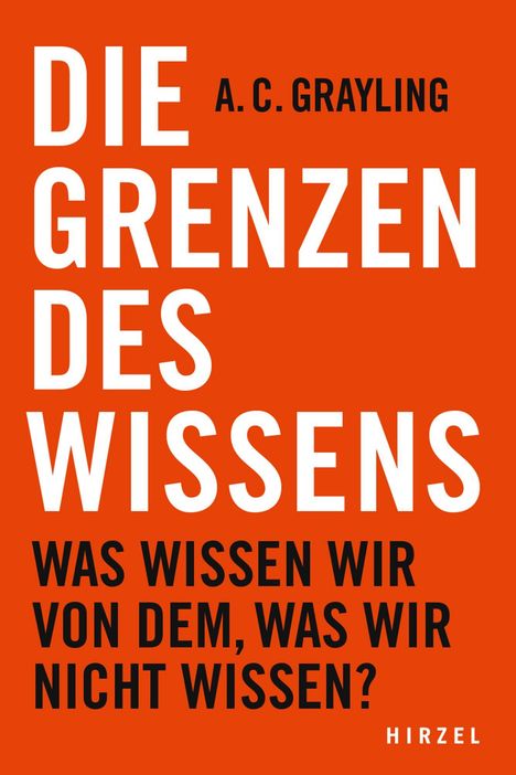 A. C. Grayling: Die Grenzen des Wissens, Buch