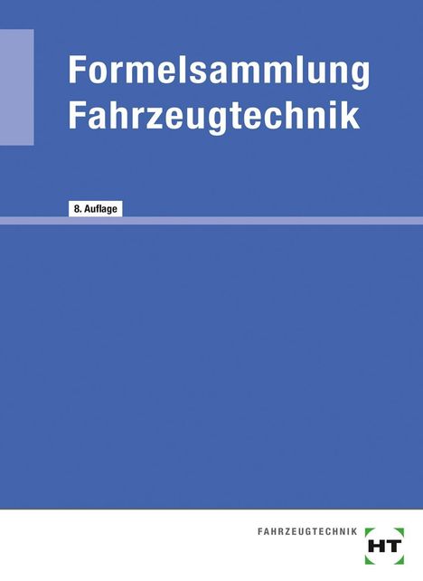 Formelslg. Fahrzeugtechnik, Buch