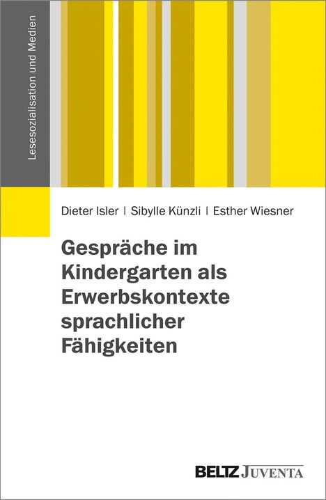 Dieter Isler: Isler, D: Gespräche im Kindergarten als Erwerbskontexte spra, Buch