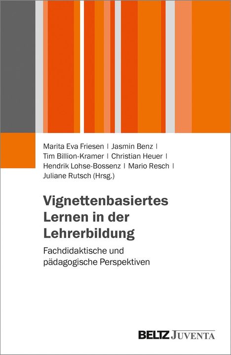 Vignettenbasiertes Lernen in der Lehrerbildung, Buch