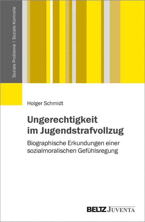 Holger Schmidt: Schmidt, H: Ungerechtigkeit im Jugendstrafvollzug, Buch