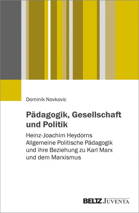 Dominik Novkovic: Pädagogik, Gesellschaft und Politik, Buch