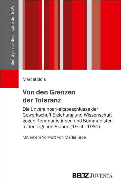 Marcel Bois: Von den Grenzen der Toleranz, Buch