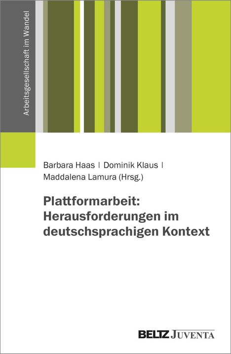 Plattformarbeit: Herausforderungen im deutschsprachigen Kontext, Buch