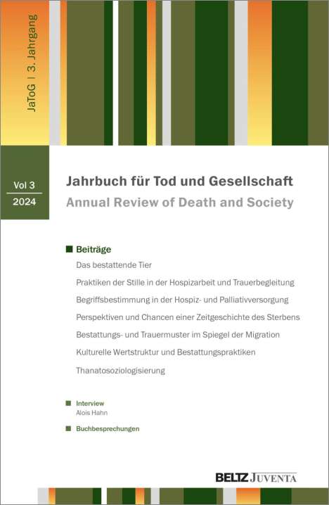 Jahrbuch für Tod und Gesellschaft 2024, Buch