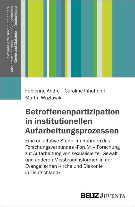 Fabienne André: Betroffenenpartizipation in institutionellen Aufarbeitungsprozessen, Buch