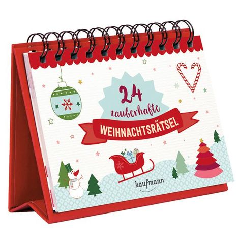 24 zauberhafte Weihnachtsrätsel, Kalender