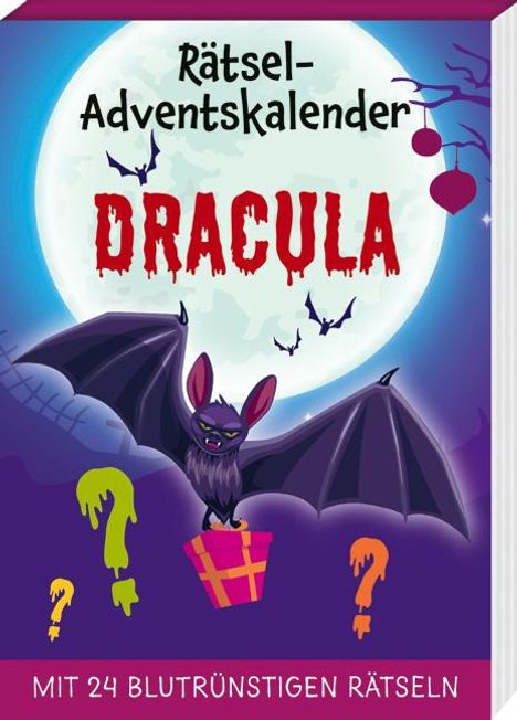 Emil Schwarz: Rätseladventskalender Dracula, Buch