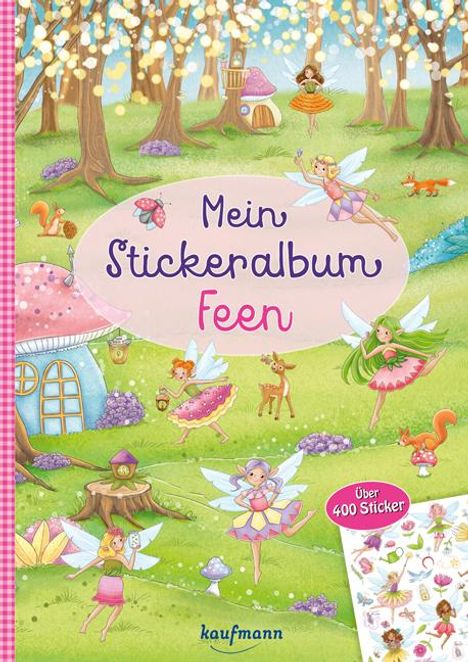 Klara Kamlah: Mein Stickeralbum Feen, Buch