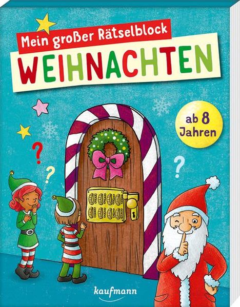 Kristin Lückel: Mein großer Rätselblock Weihnachten, Buch