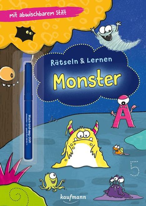 Klara Kamlah: Rätseln &amp; Lernen - Monster, Buch