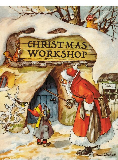 John Gough: Gough, J: Advents-Abreißkalender "Christmas Workshop", Kalender