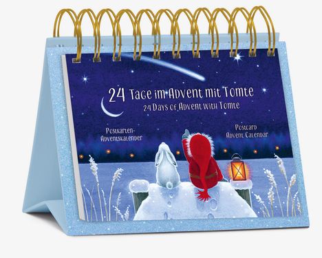 Postkarten-Adventskalender "24 Tage im Advent mit Tomte", Kalender