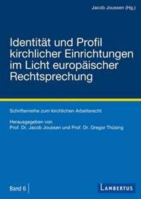 Identität und Profil kirchlicher Einrichtungen im Licht, Buch