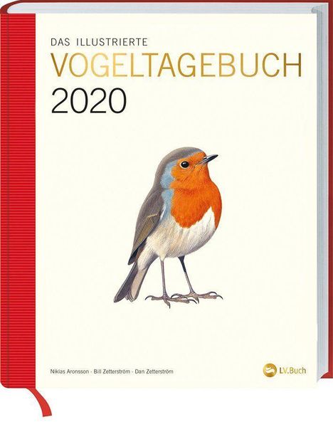 Dan Zetterström: Das illustrierte Vogeltagebuch 2020, Buch