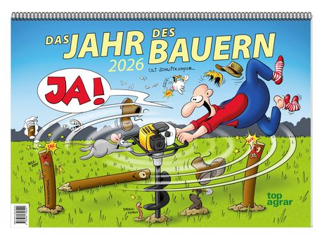 Uli Schnitkemper: Das Jahr des Bauern 2026, Kalender