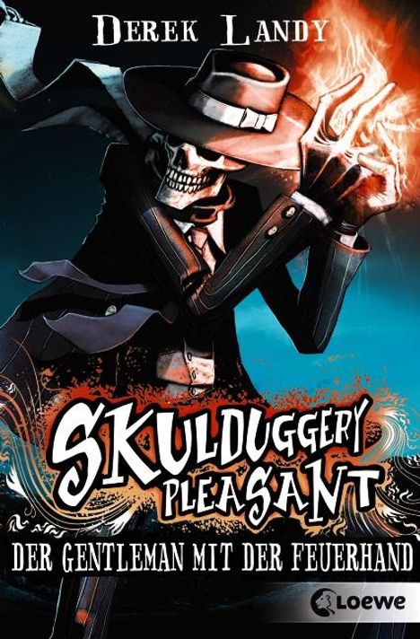 Derek Landy: Skulduggery Pleasant 01. Der Gentleman mit der Feuerhand, Buch