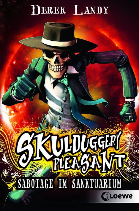 Derek Landy: Skulduggery Pleasant 04. Sabotage im Sanktuarium, Buch