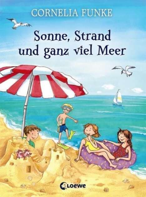 Cornelia Funke: Sonne, Strand und ganz viel Meer, Buch