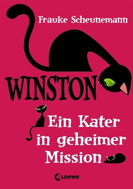 Frauke Scheunemann: Winston - Ein Kater in geheimer Mission, Buch