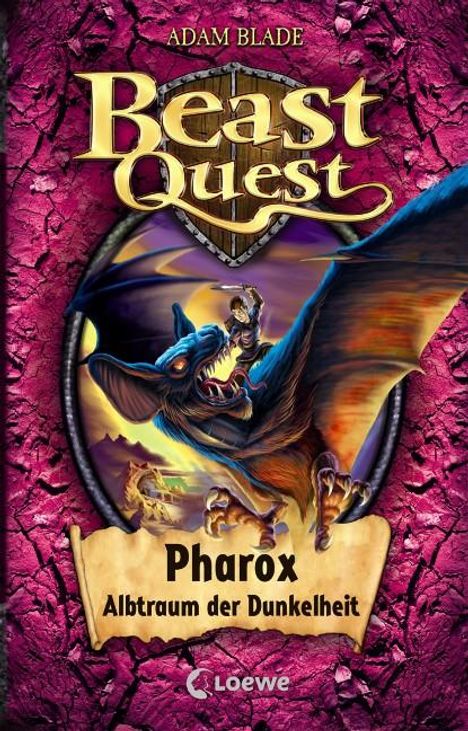 Adam Blade: Beast Quest 33 - Pharox, Albtraum der Dunkelheit, Buch