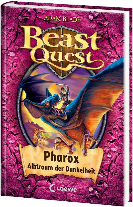 Adam Blade: Beast Quest 33 - Pharox, Albtraum der Dunkelheit, Buch