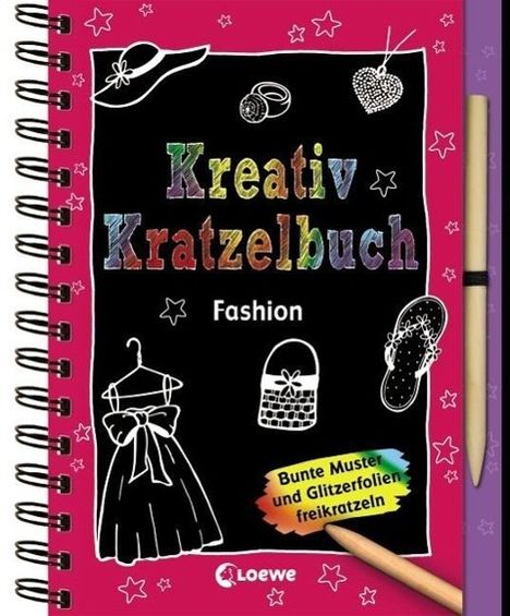 Heather Zschock: Zschock, H: Kreativ-Kratzelbuch: Fashion, Buch