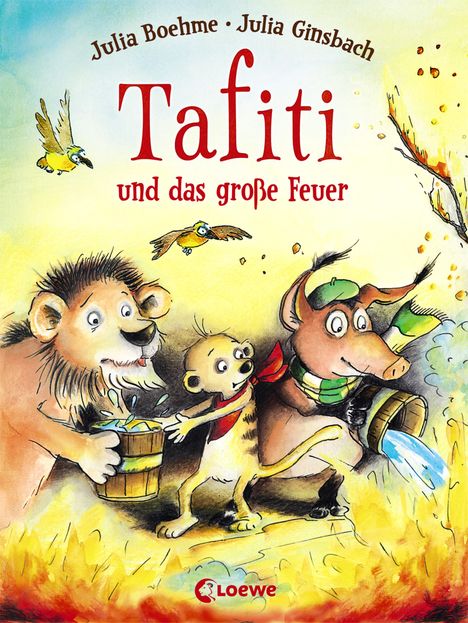 Julia Boehme: Tafiti und das große Feuer, Buch