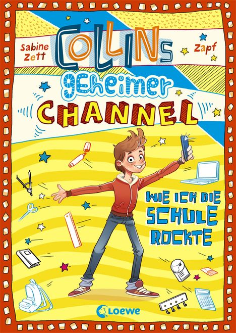 Sabine Zett: Collins geheimer Channel - Wie ich die Schule rockte, Buch