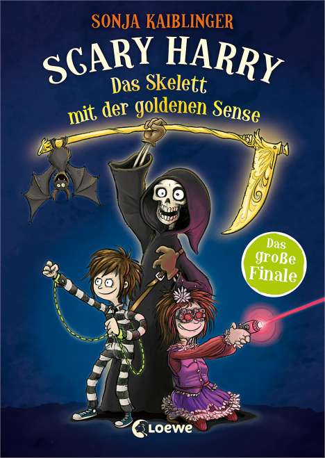 Sonja Kaiblinger: Scary Harry (Band 9) - Das Skelett mit der goldenen Sense, Buch